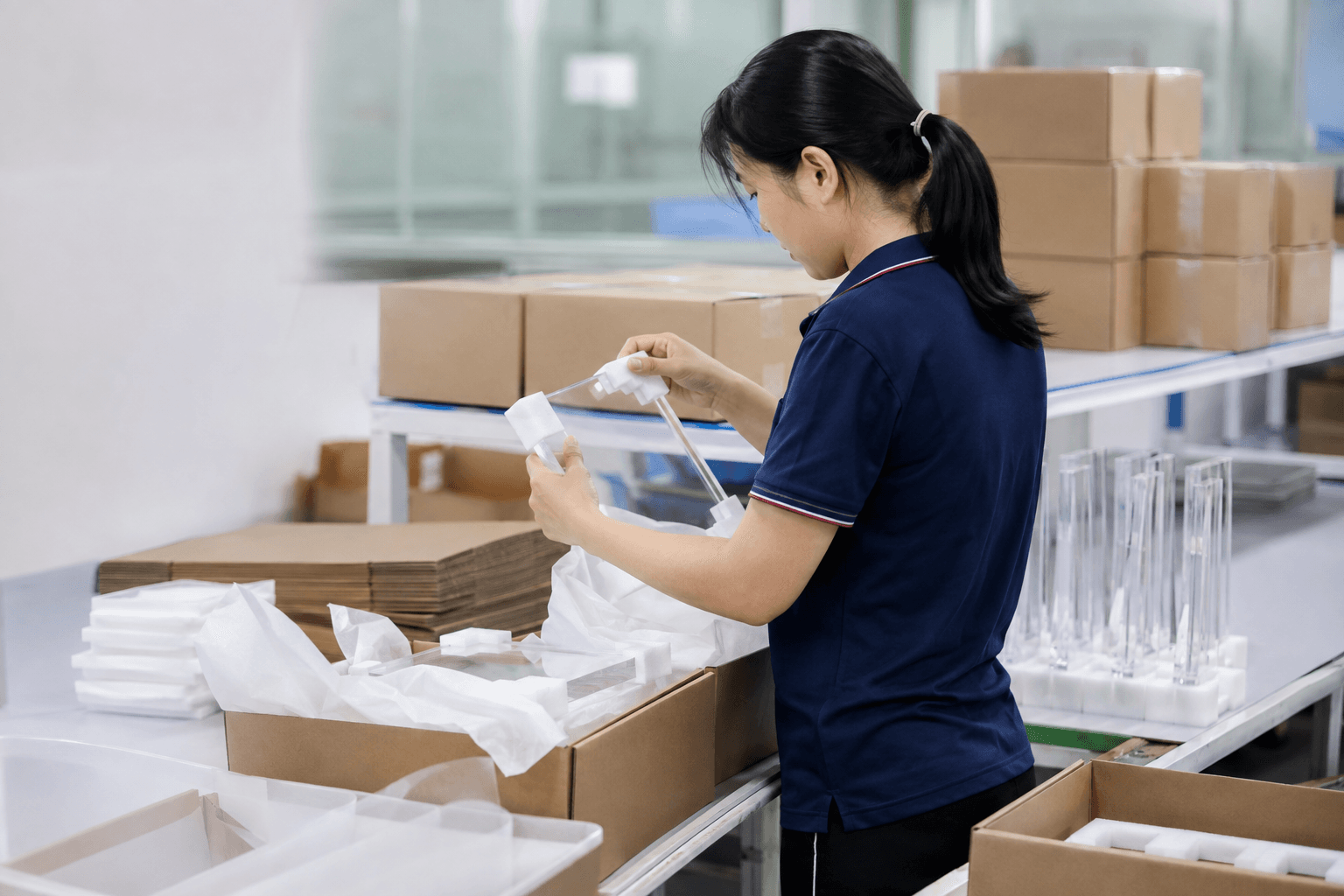Custom acrylic acrylic display packaging product detail for B2B material, fabrication and sourcing review